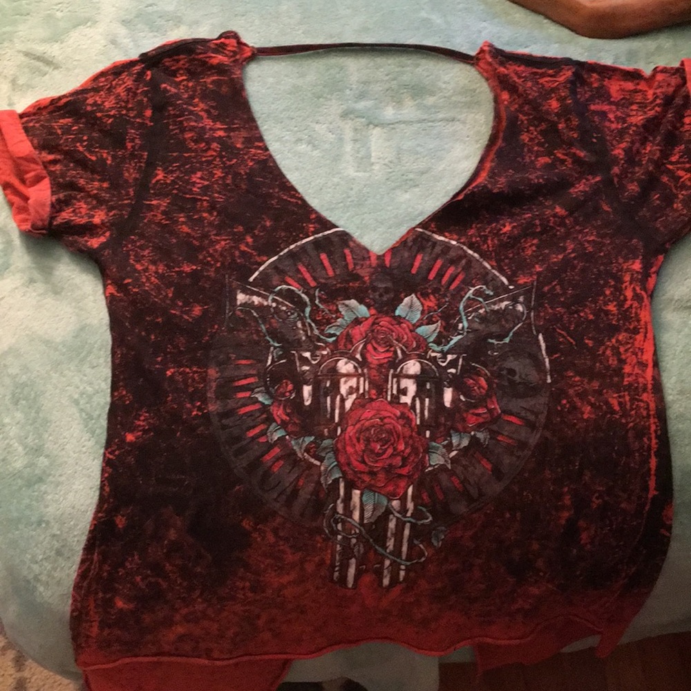 Affliction shirt sz L